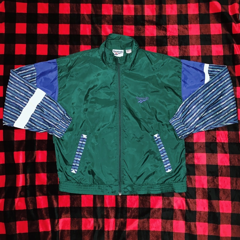 Crazy Pattern Reebok Windbreaker